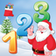 Math with Santa Free - Kids Learn Numbers, Addition and Subtraction icon