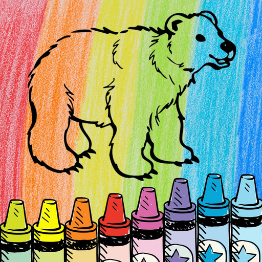 Coloring Book Fun For Kids app icon