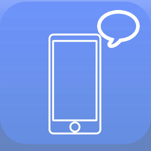 Talking Phone - read any text and website! app icon