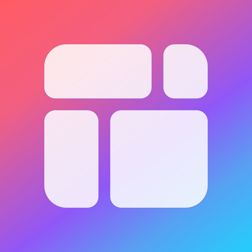 Mixoo:Pic Collage&Grid Maker app icon