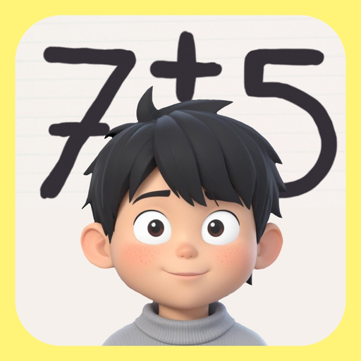 Maths learning add & subtract app icon