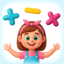 Learn add & subtract for kids icon