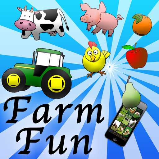 Farm Fun Preschool Flash Cards app icon