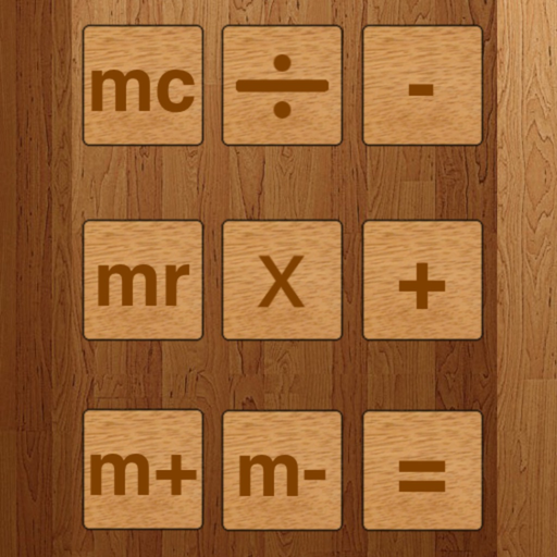 Wooden Calculator FREE app icon