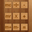 Wooden Calculator FREE icon