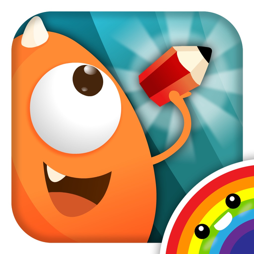 Bamba Craft - Kids draw, doodle, color and share their creations online app icon