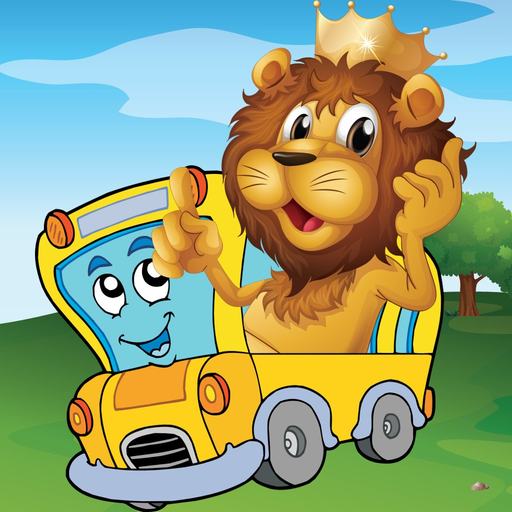 Animal Car Puzzle: Jigsaw Picture Games for Kids app icon