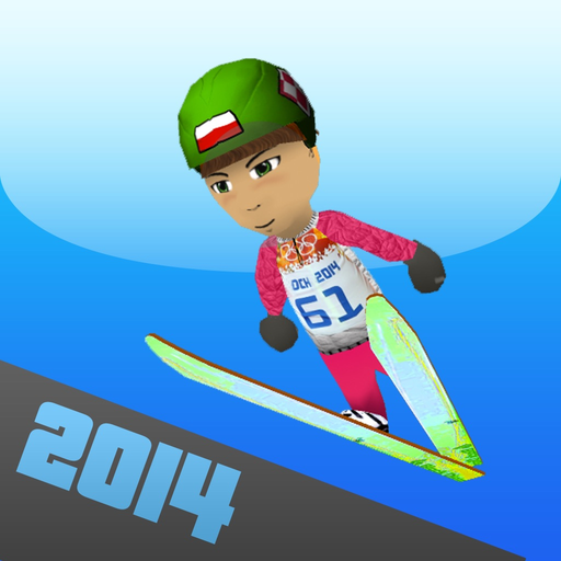 Sochi Ski Jumping 3D - Winter Sports Free Version app icon