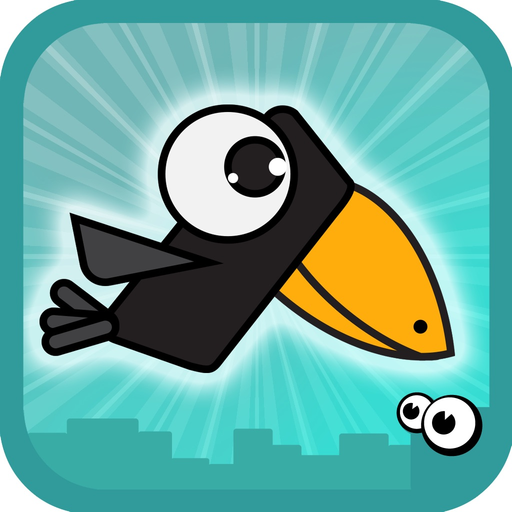 Speedy Crow-The Single Tap Adventure Of A Funny Flying Crazy Bird! app icon