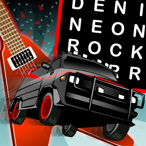 Epic 80s Word Search - giant eighties wordsearch app icon
