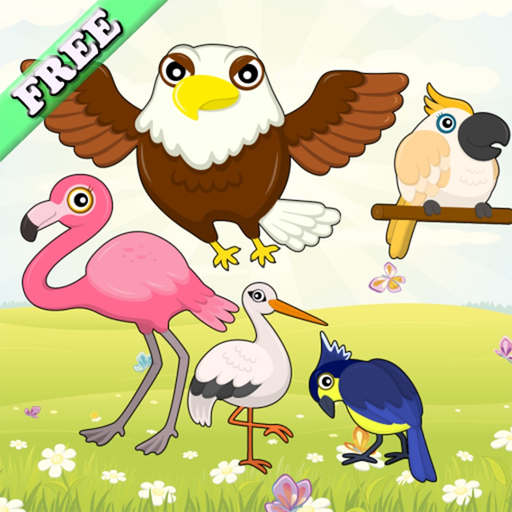 Flying Birds Match Games for Toddlers and Kids : discover the bird species ! FREE app app icon