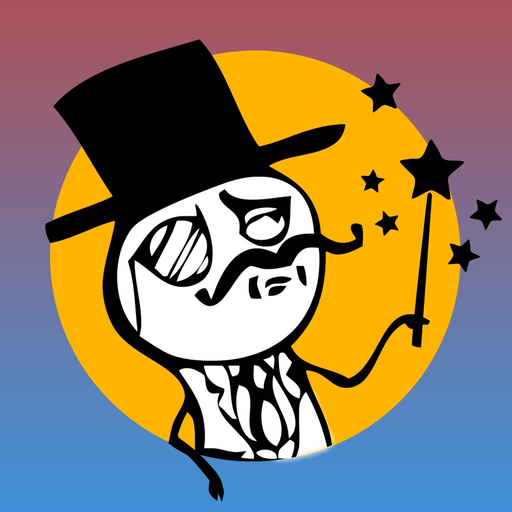 Magic Rage Faces - The Best Free Rage Face & Meme Library app icon