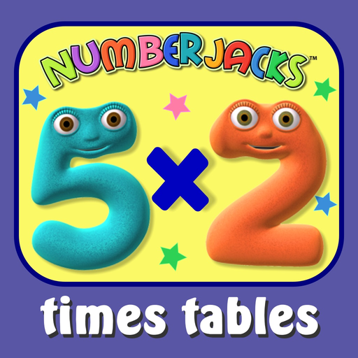Times Tables with the Numberjacks app icon