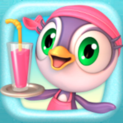 Penguin Diner 3D: Cooking Game app icon