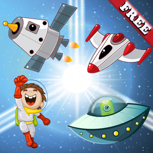 Space Puzzles for Toddlers : Discover the galaxy , the space and UFO ! FREE app app icon