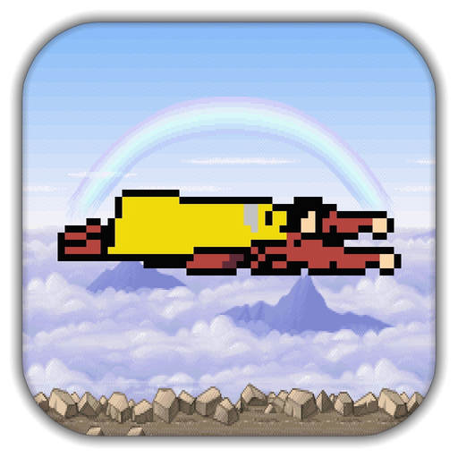 Flappy Red Hero (Super Boy) app icon