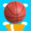 Flying Basketball Allstars - Fly Through Pipes in Solo or Multiplayer Mode icon