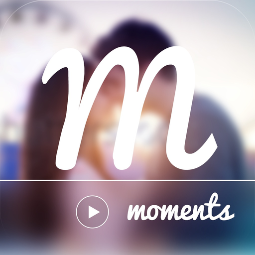 Moments - Turn your pictures into beautiful music videos! app icon