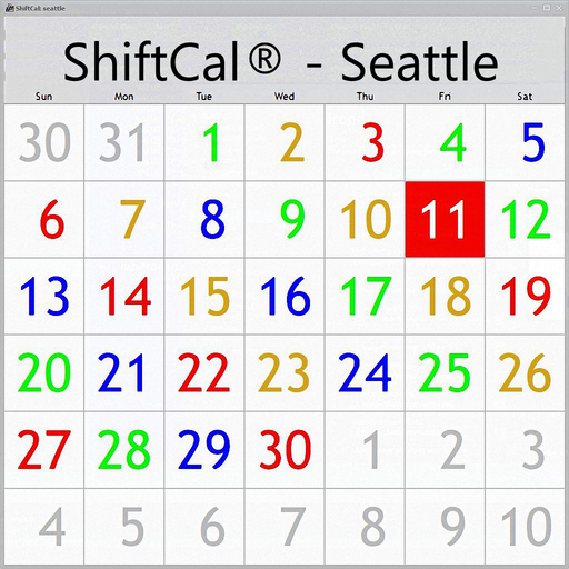 ShiftCal® for Seattle Fire app icon
