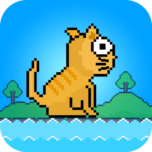 Flappy Cat- Mega Jump to Escape app icon