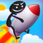 Stick-Man Jump: Super Fight Jumper Trampoline War Adventure Game 2 icon
