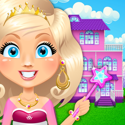 Princess Play House Doll Game app icon
