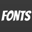 Install New Fonts icon