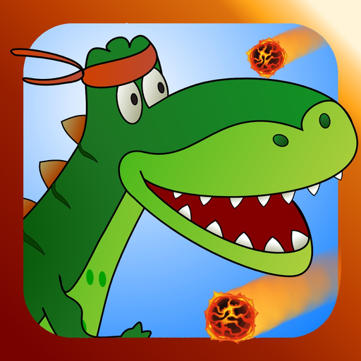 Run Dino Run 2: Play funny baby TRex Dinosaur racing in a prehistoric jurassic world park - Newest HD free game for iPad by Tiltan Games app icon