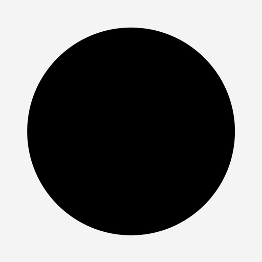 Big Black Dot app icon