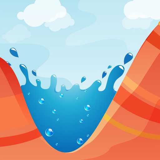 Splash Canyon - Water Puzzles app icon