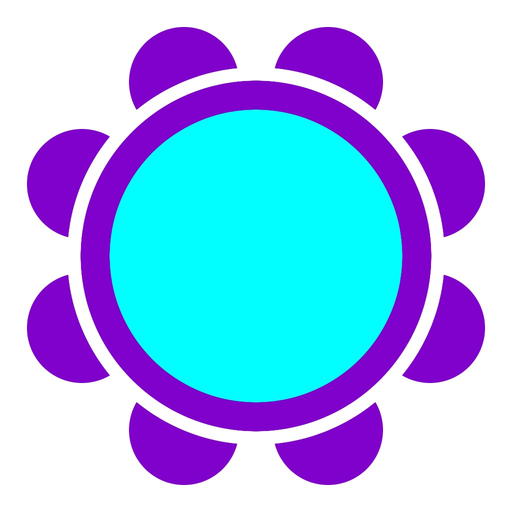 Shapes++ ◯ frame & circle crop app icon