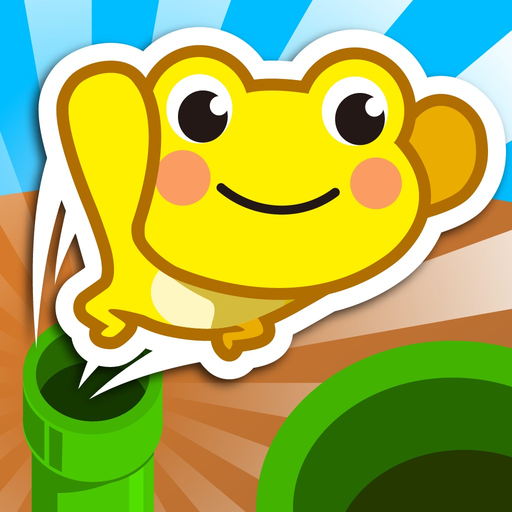 Jumping Frog - pipes adventure - app icon