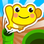 Jumping Frog - pipes adventure - icon