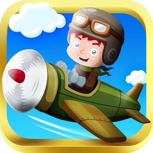 Arcade Kid Runner - Endless 3D Flying Action with War Plane - Free To Play for Kids app icon