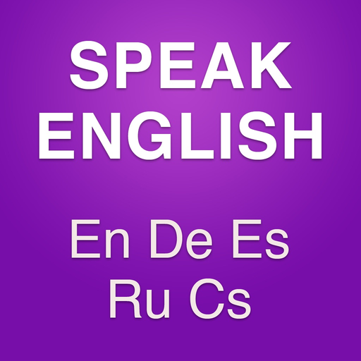 Learn English: speaking course app icon