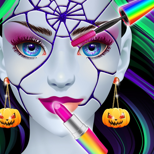 Monster Halloween Makeup app icon