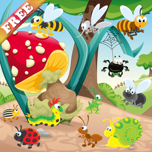 Insects and Bugs for Toddlers and Kids : discover the insect world ! FREE game app icon