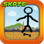 Tiny Stick-Man Skate-Boarding Awsome Pixel Game icon
