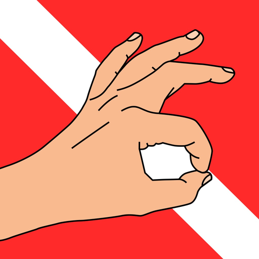 Scuba Diving Hand Signals app icon
