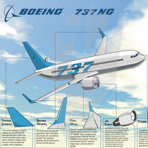Boeing 737-300/400/500/NG/MAX app icon