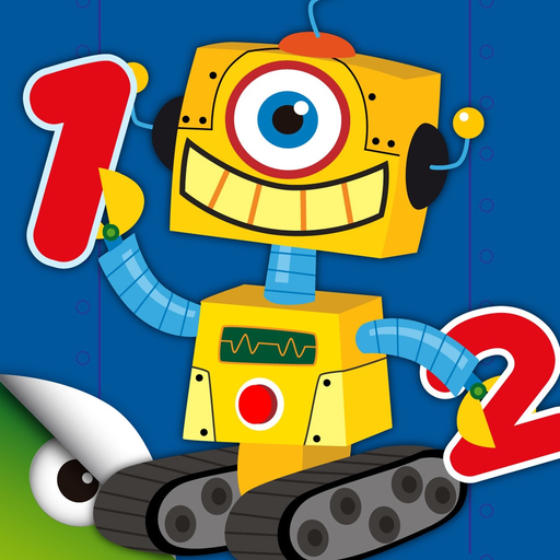 Robots & Numbers - Educational Math Games to Learn app icon