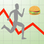 Body Graph - weight, fat, water & muscle tracking icon