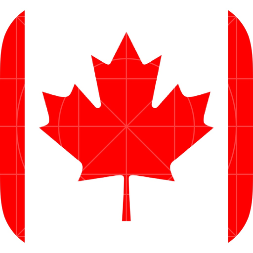 Canadian Citizenship Tests Preparation App with 500 Questions Free app icon