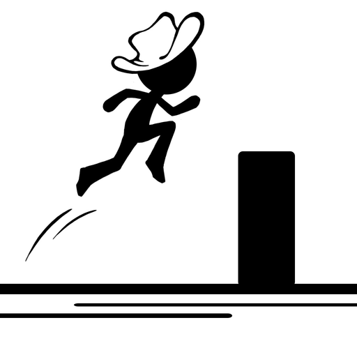 Stickman Parkour-run and jump app icon