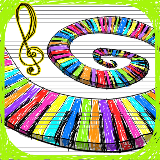 Doodle Sounds - Paper Piano app icon