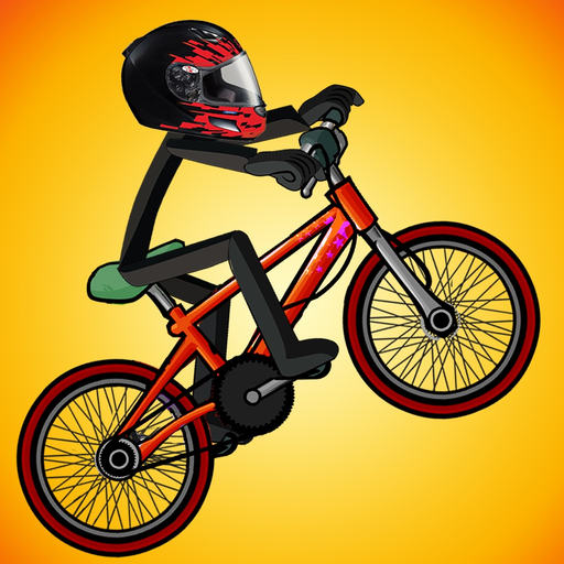 Stick-man BMX : Trials app icon
