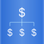 WBS - Project Work Breakdown icon