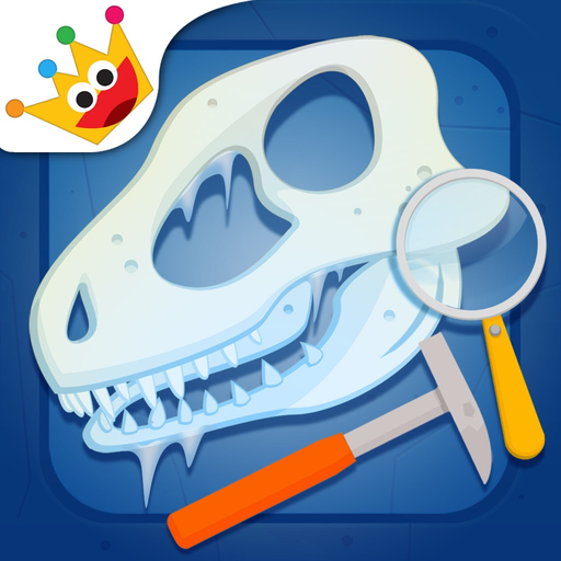 Dinosaur Coloring Game Ice Age app icon