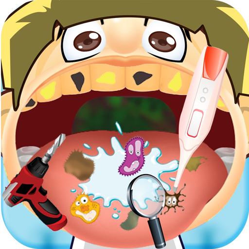 Little Crazy Tongue,Dentist(teeth) and Face Doctor(dr) - Fun Kids Games app icon