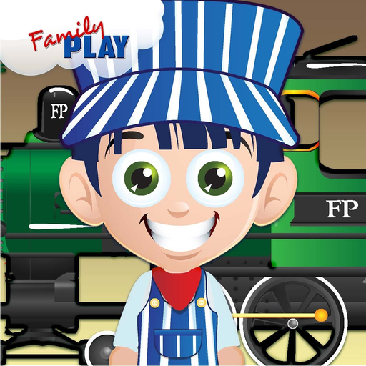 Locomotives: Train Puzzles for Kids app icon